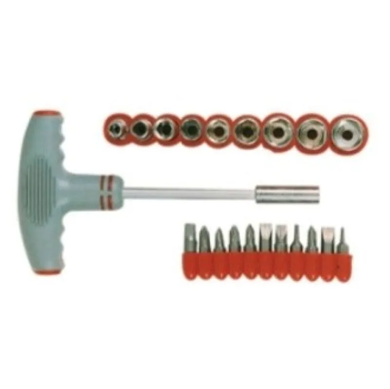 Cacciavite A T Con 9 Bussole+11bits - immagine 2