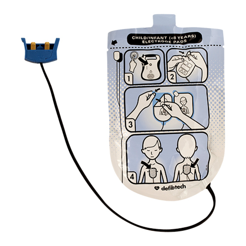 PLACCHE PEDIATRICHE PER DEFIBRILLATORE DEFIBTECH - immagine 3