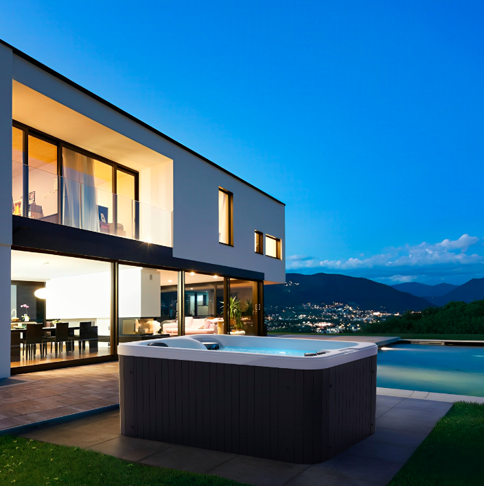 MINI PISCINA IDROMASSAGGIO PER ESTERNO "RELAX 30 SPA" - immagine 2