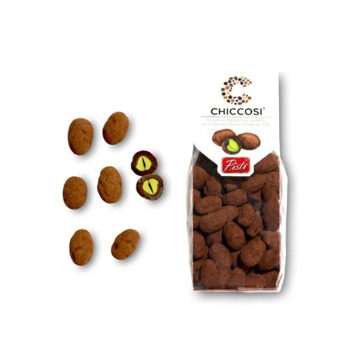 Chicchi al pistacchio 200gr Cioccolato fondente Pistì - immagine 2