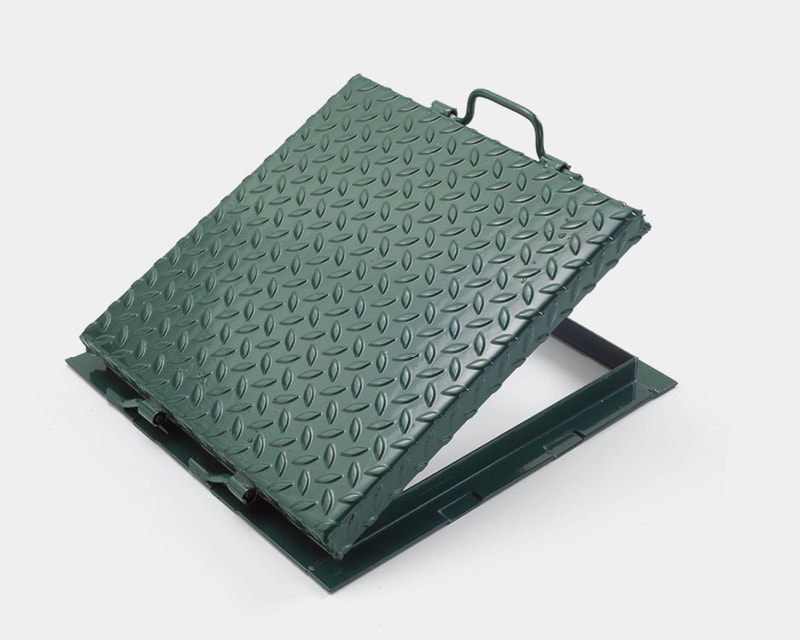 Coperchio per Cisterna con maniglia Power Zincato H. 35 - immagine 4
